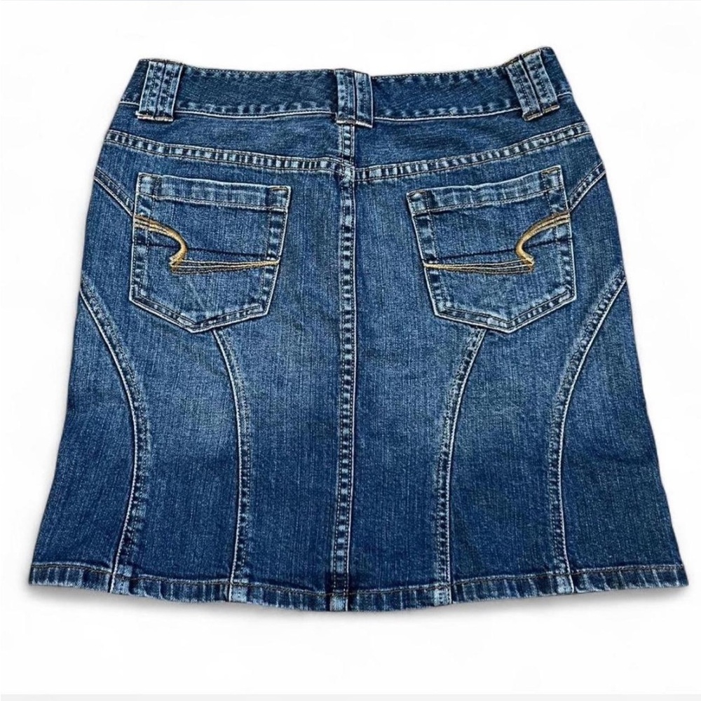 American Eagle Outfitters Blue Denim Mini Skirt